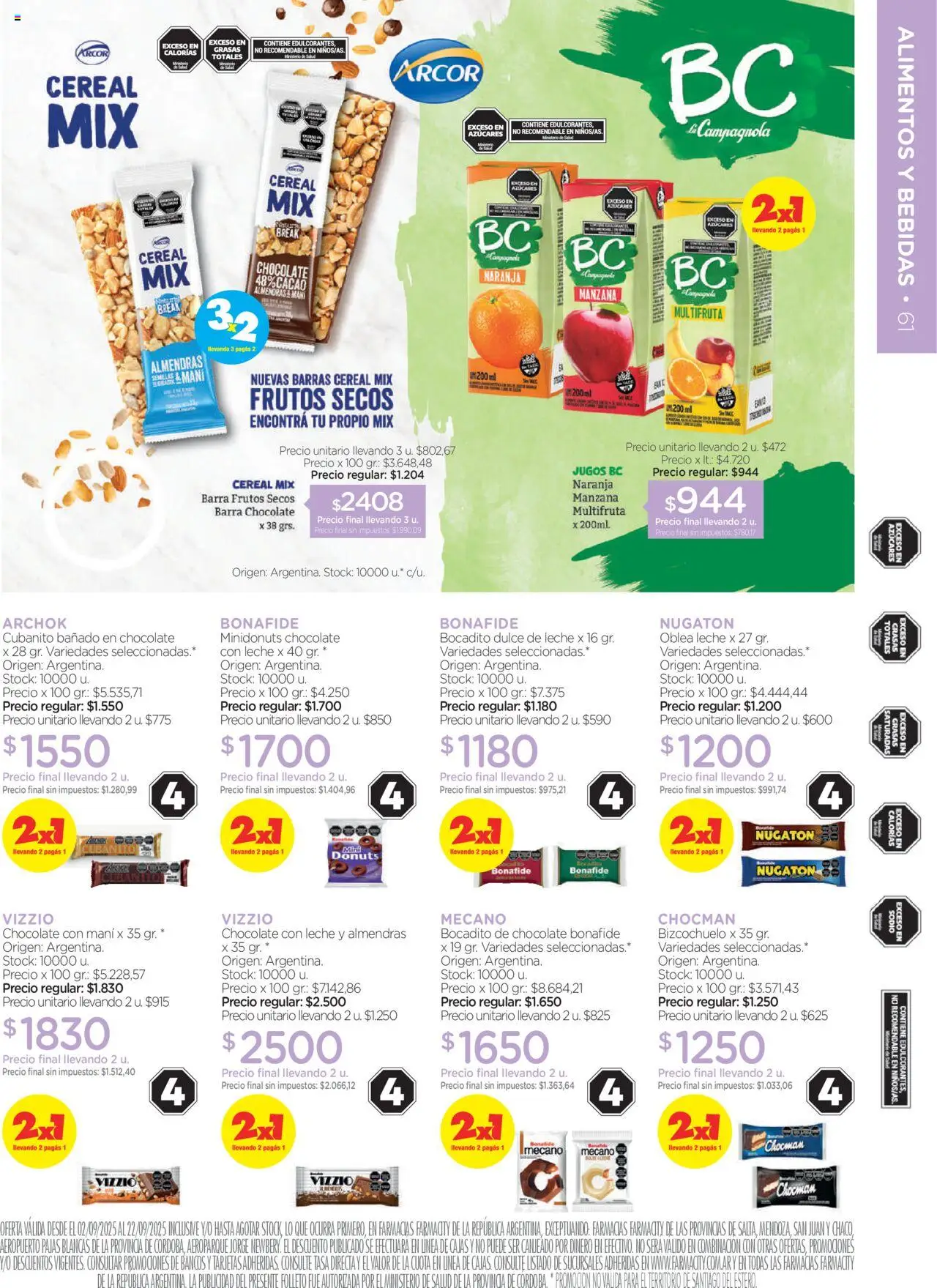 Farmacity catálogo │ válido desde el 02.09.2025 | Página: 61