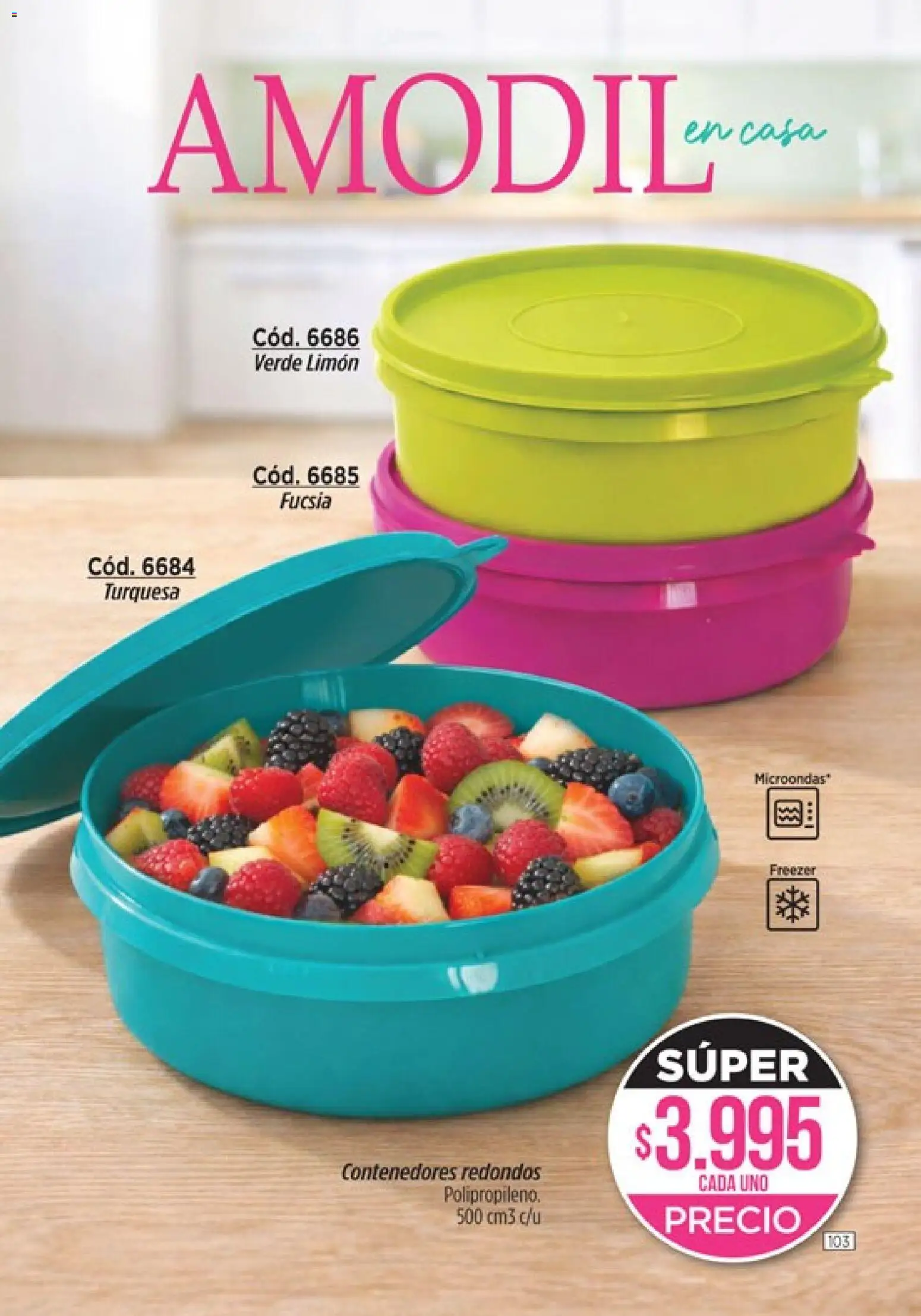 Catálogo Amodil Campaña 5 │ válido desde el 01.03.2026 | Página: 103 | Productos: Limón, Freezer