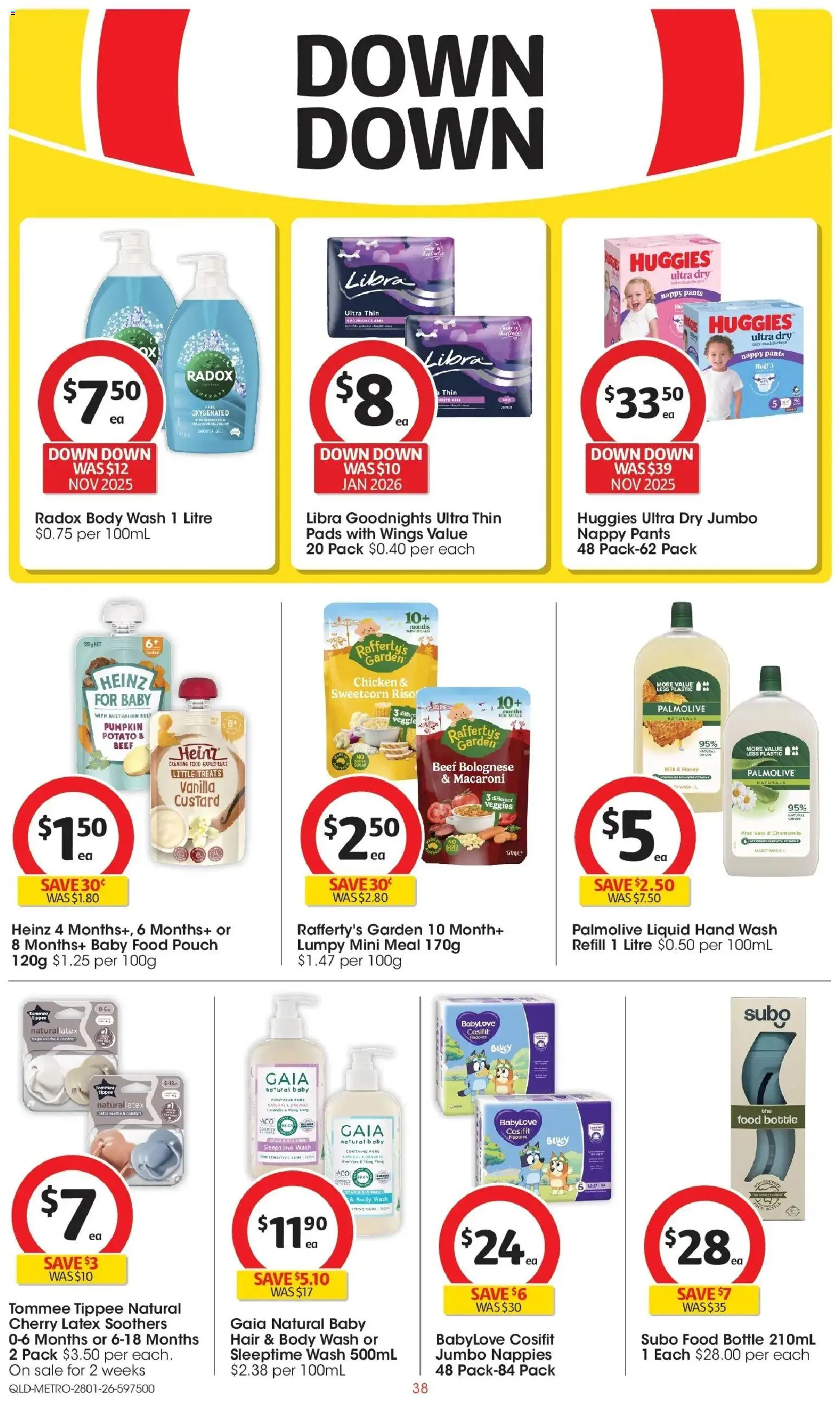 Coles catalogue - valid from 28.01.2026 | Page: 38 | Products: Honey, Chicken, Pants, Pumpkin