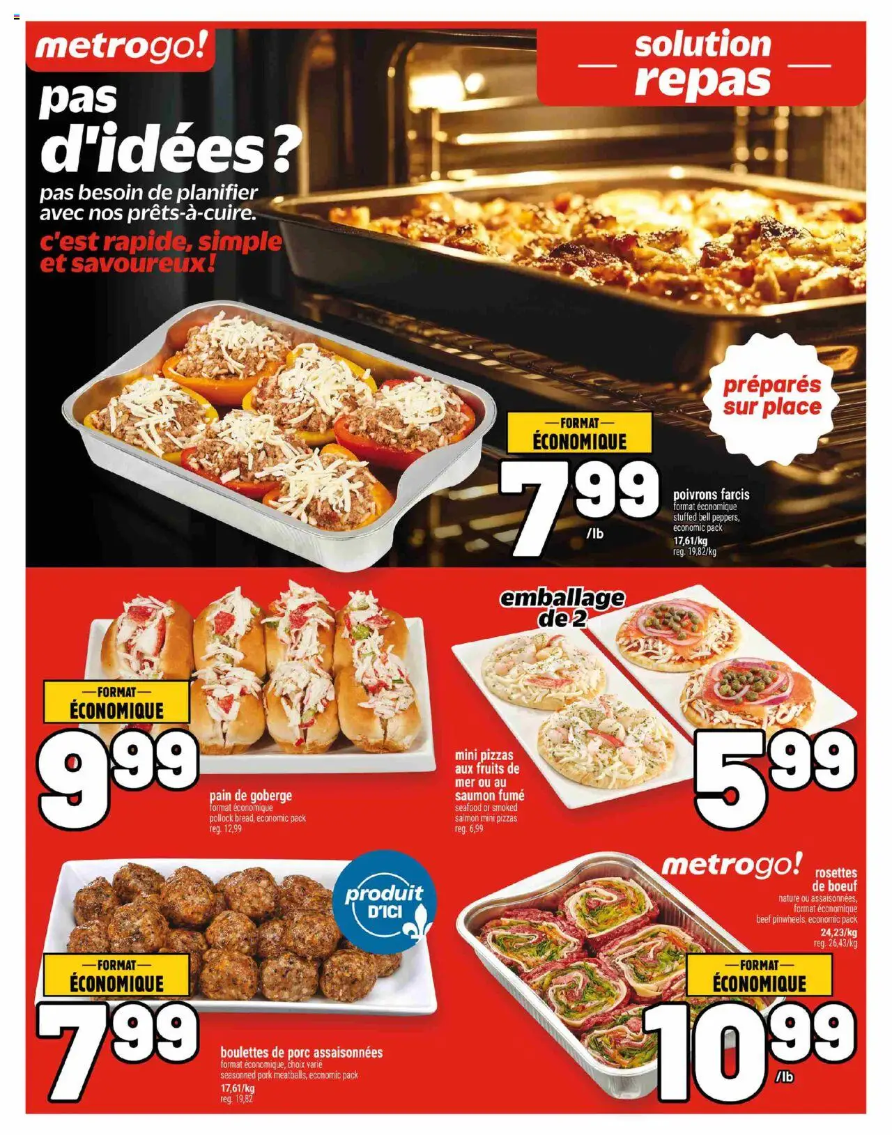 Metro flyer valid from 14.08.2025 | Page: 3 | Products: Beef, Pork