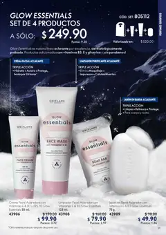 Vista previa de Oriflame campaña 12 2025, nuevo folleto de la tienda, válido en México a partir del 06.12.2025 | Página: 51 | Productos: Crema, Vitaminas, Limpiador facial, Barra