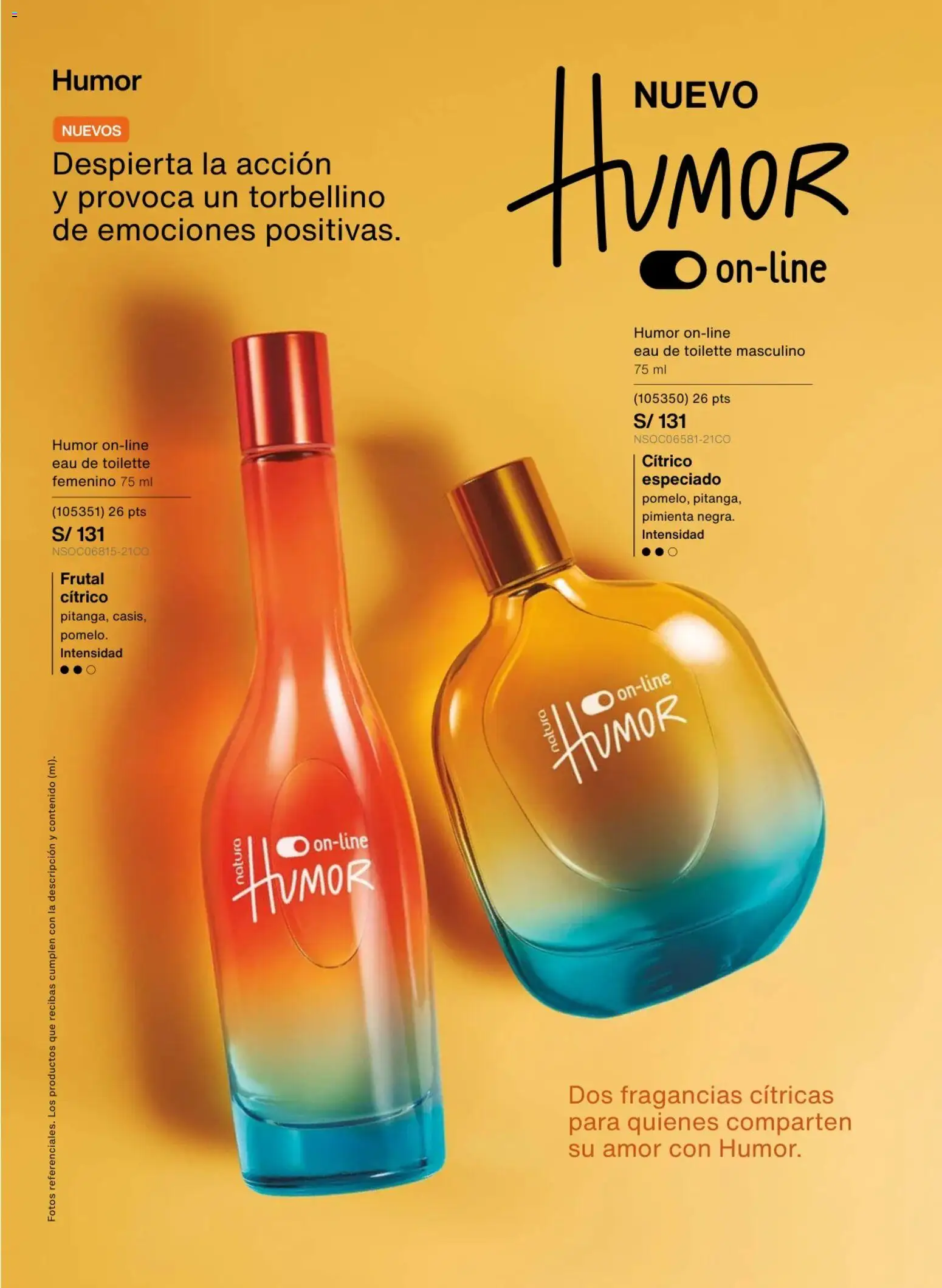 Catálogo Natura válido desde 18.02.2026 | Página: 48 | Productos: EAU de Toilette