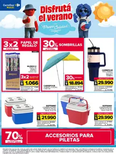 Vista previa Carrefour Maxi catálogo válido desde el 22.12.2025 | Página: 28 | Productos: Conservadora, Sombrilla