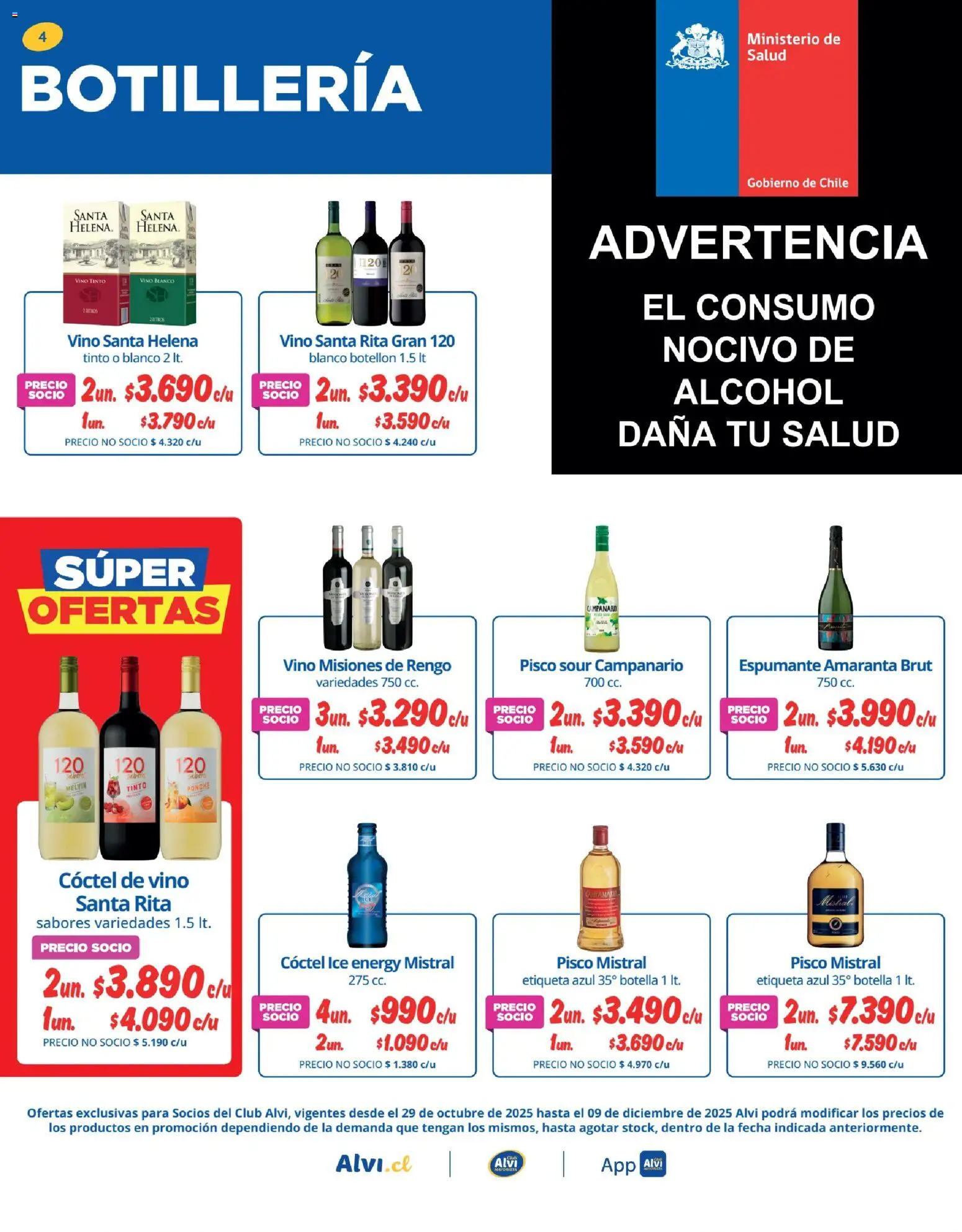 Black Friday Alvi │ válido desde el 04.11.2025 | Página: 4 | Productos: Botella, Vino