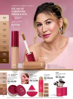 Eudora Folheto - válido de 08.09.2025 | Página: 32 | Produtos: Blush, Esponja, Óleo, Iluminador