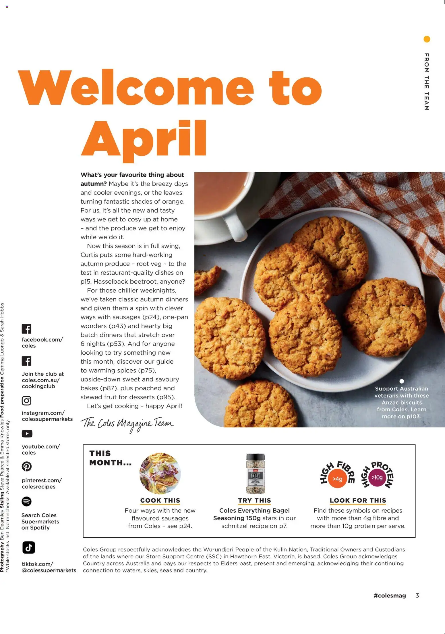 Coles catalogue - valid from 02.04.2026 | Page: 3 | Products: Biscuits, Spices