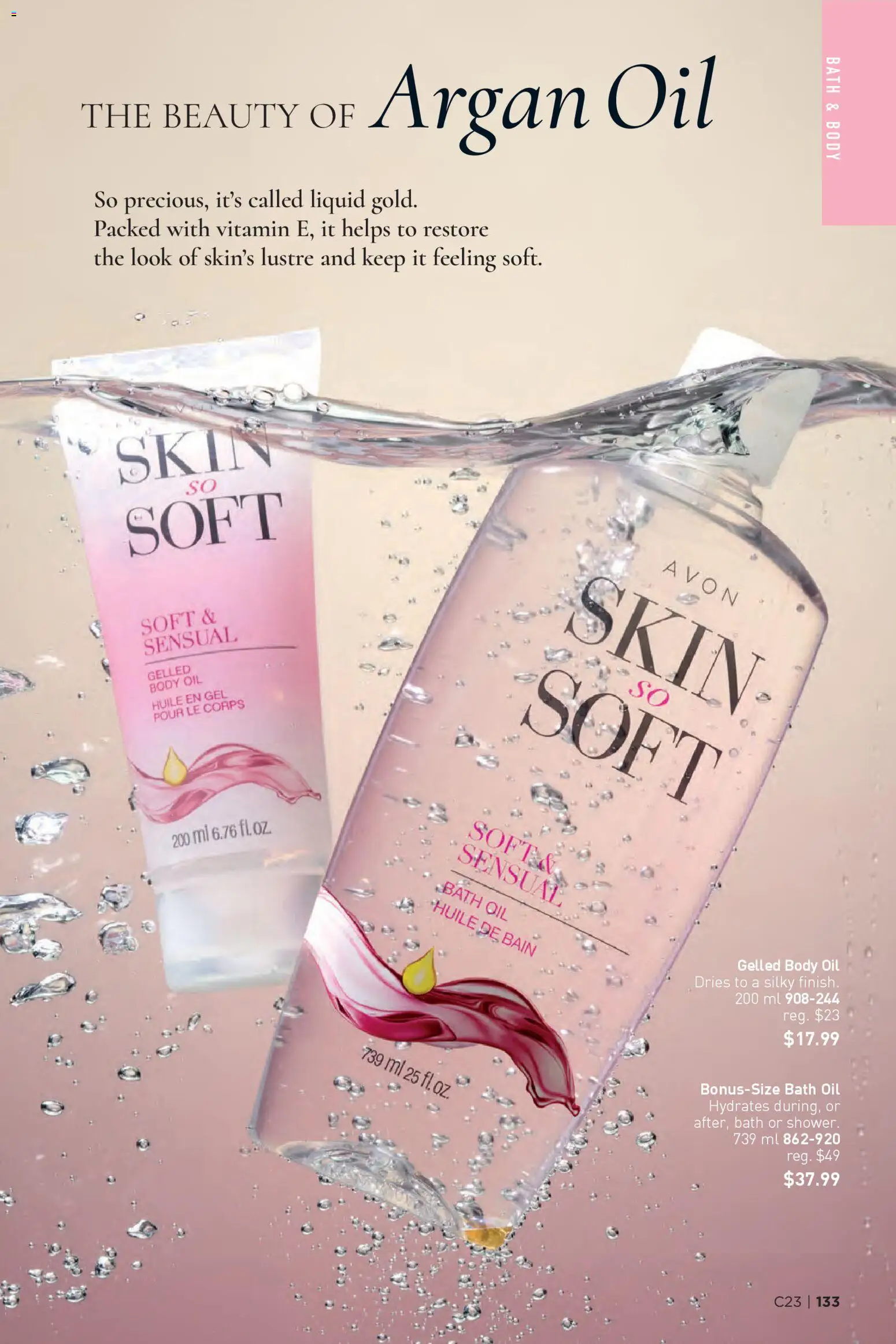 Avon flyer valid from 06.11.2025 | Page: 133 | Products: Bath, Oil