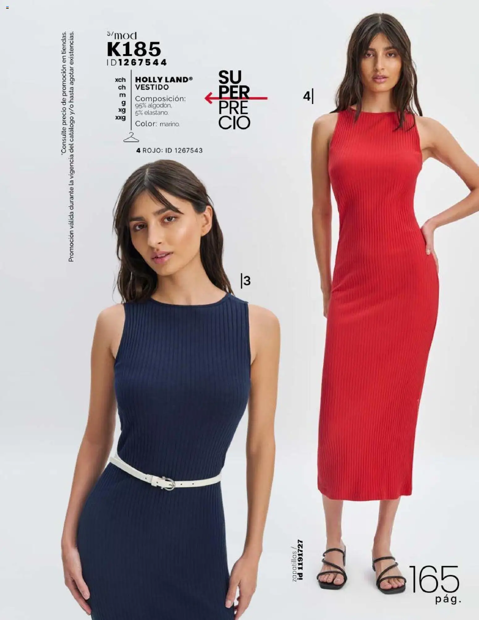 Nuevas ofertas de Price Shoes válidas en toda la República Mexicana desde el 11.03.2026. ¡Encuentra las mejores ofertas en Price Shoes catálogo Ella! | Página: 165 | Productos: Algodón, Vestido, Zapatillas