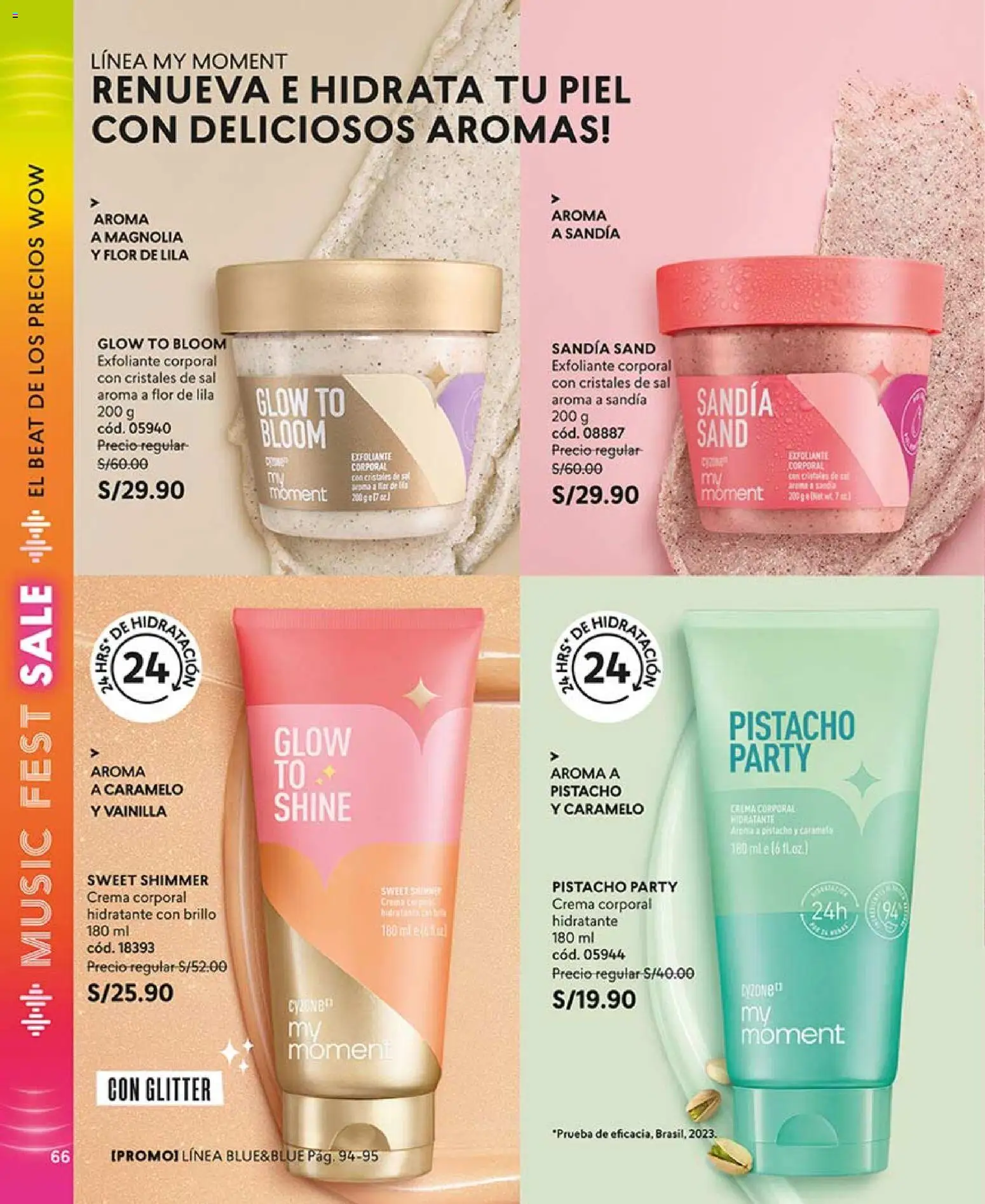 Catálogo CyZone válido desde 21.02.2026 | Página: 66 | Productos: Exfoliante, Crema