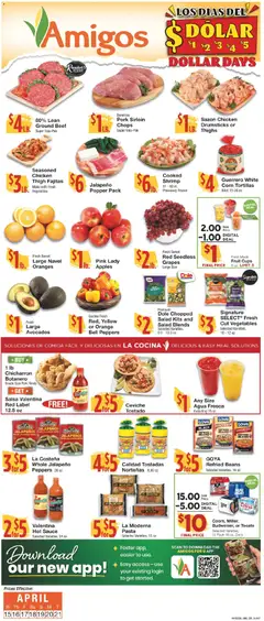 Preview of United Supermarkets weekly ads valid from 15.04.2026