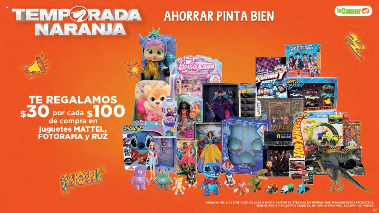 Nuevas ofertas de La Comer válidas en toda la República Mexicana desde el 02.07.2025. ¡Encuentra las mejores ofertas en La Comer folleto! | Página: 27 | Productos: Té