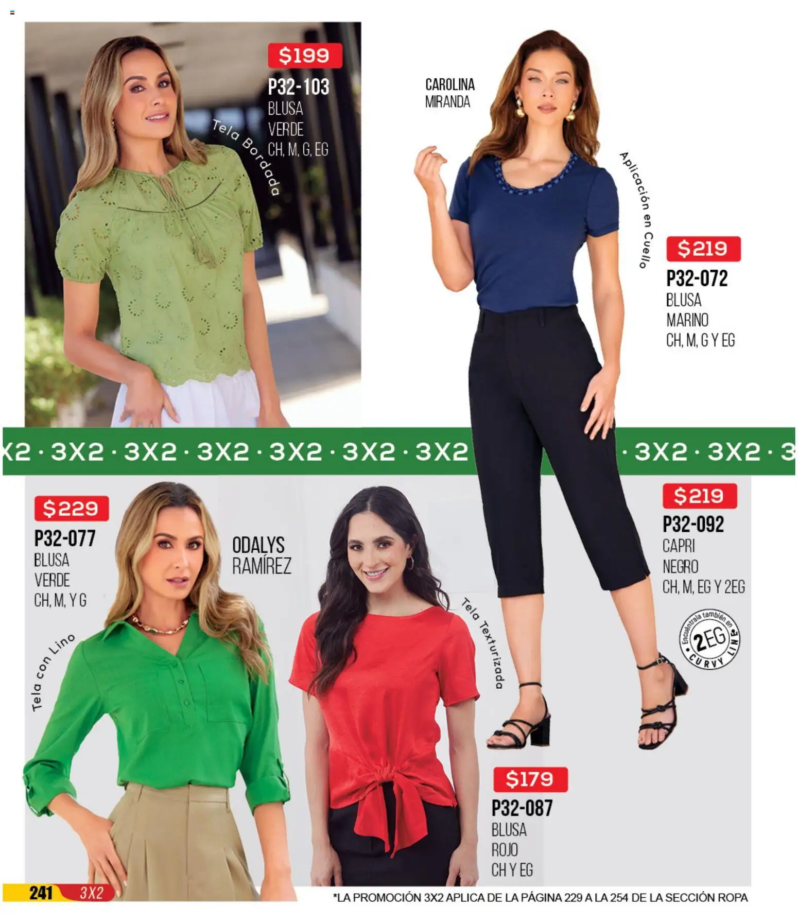 Nuevas ofertas de Cklass válidas en toda la República Mexicana desde el 30.11.2025. ¡Encuentra las mejores ofertas en Cklass catálogo Rebajas Navideñas Ropa! | Página: 242 | Productos: Blusa, Ropa