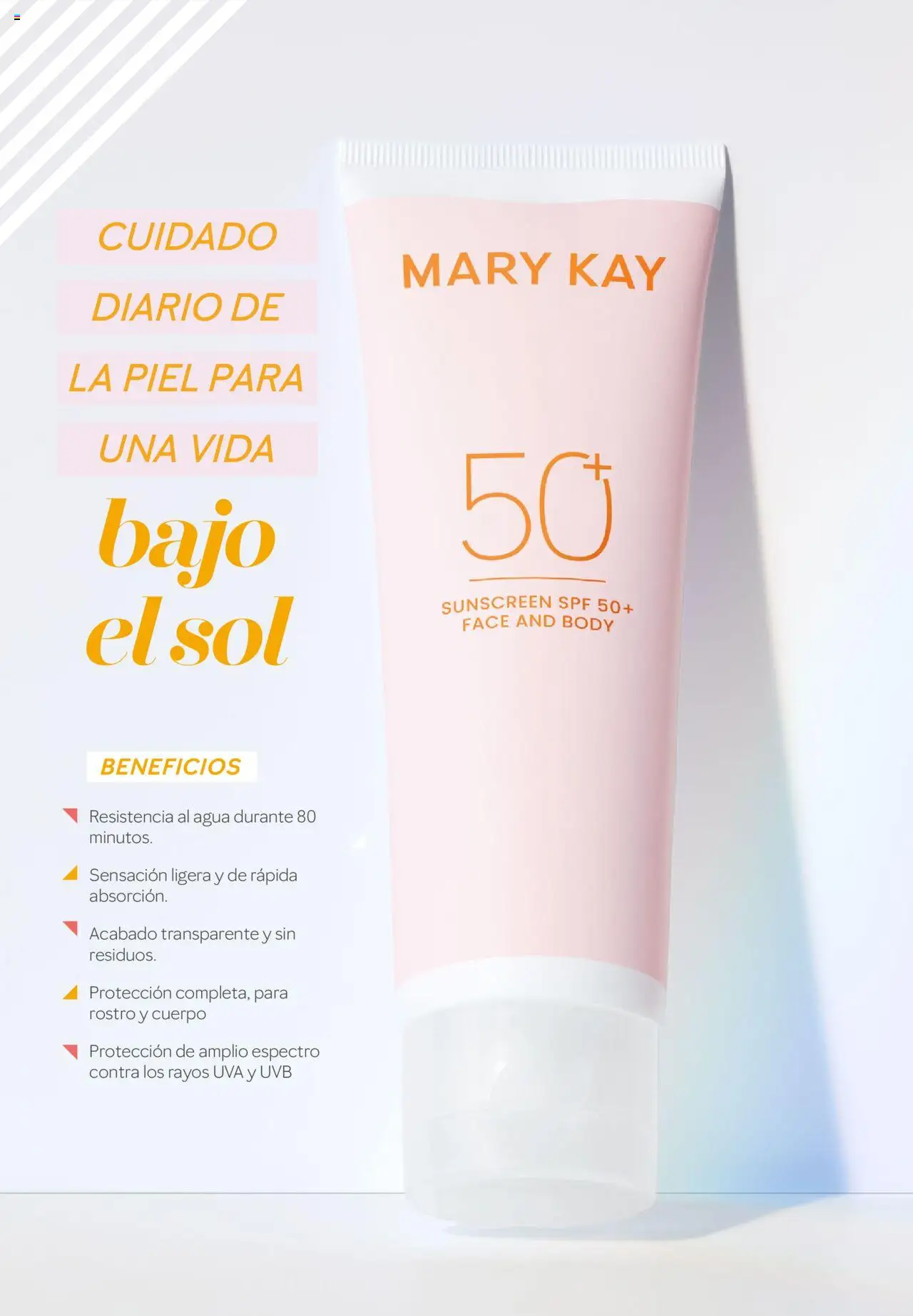 Mary Kay Protector Solar Mary Kay para rostro y cuerpo FPS 50+ │ válido desde el 06.08.2025 | Página: 16 | Productos: Body, Agua, Uva