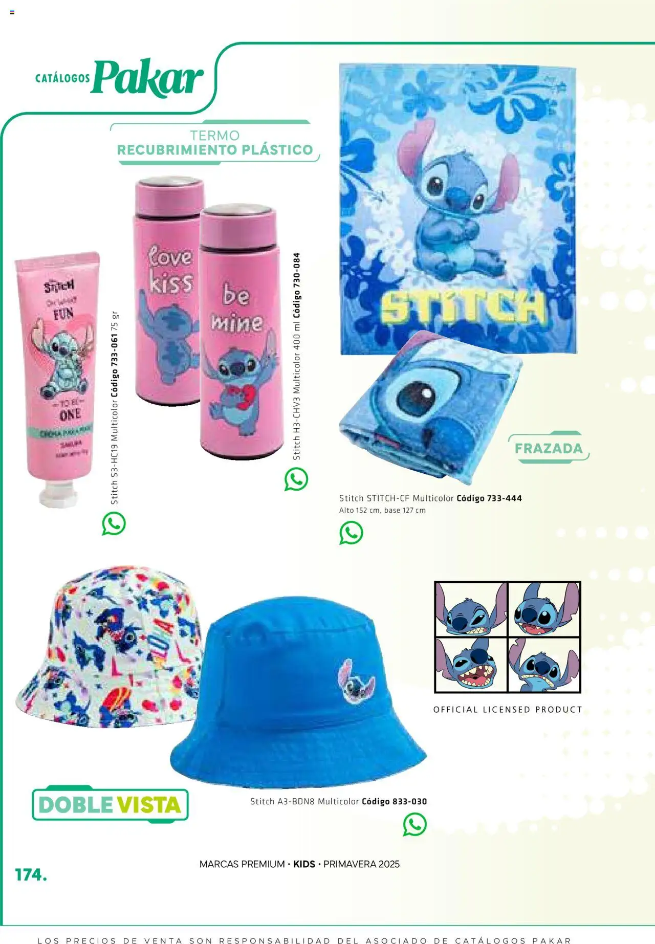 Nuevas ofertas de SC Pakar válidas en toda la República Mexicana desde el 28.02.2025. ¡Encuentra las mejores ofertas en SC Pakar catálogo Premium - Kids! | Página: 174 | Productos: Termo