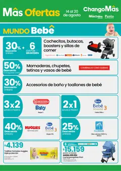 Changomas ofertas │ válido desde el 14.08.2025 | Página: 8 | Productos: Banco, Baño, Toallitas húmedas, Vasos