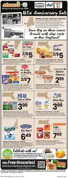 Preview of Shaw's weekly ads valid from 17.10.2025