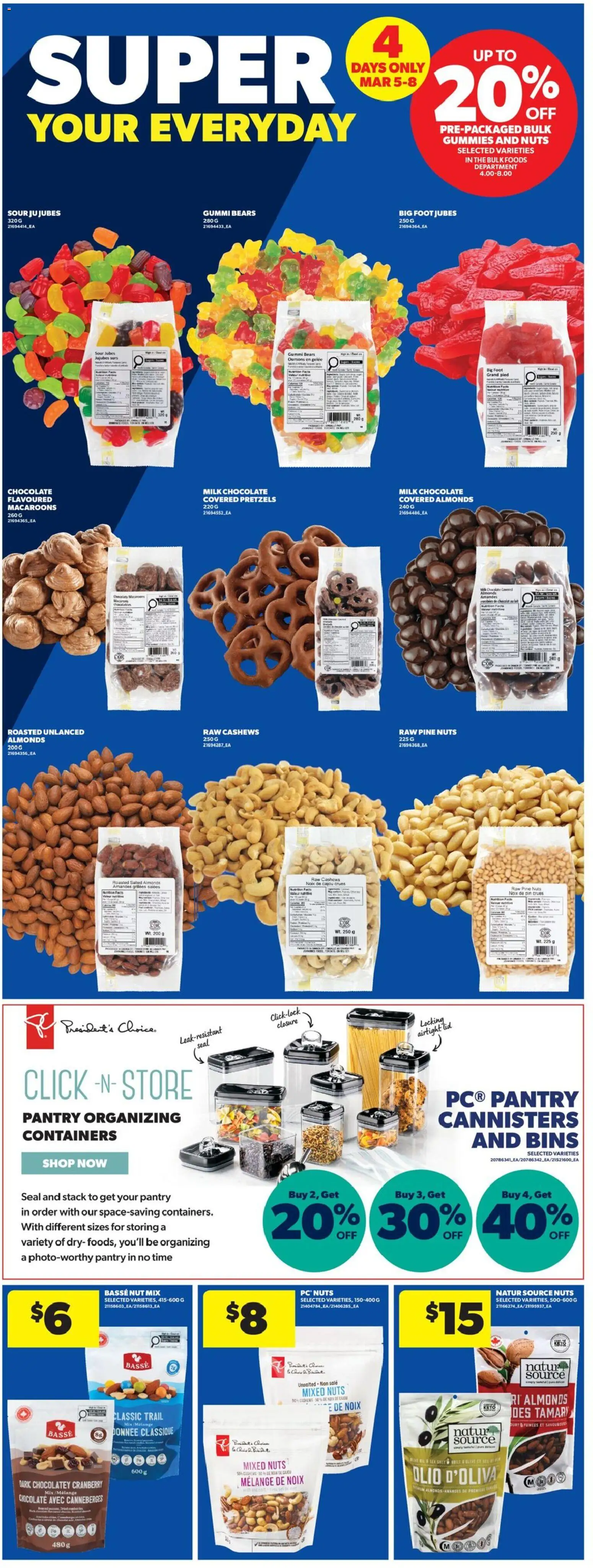 Real Canadian Superstore flyer valid from 05.03.2026 | Page: 17 | Products: Nuts, Milk, Chocolate