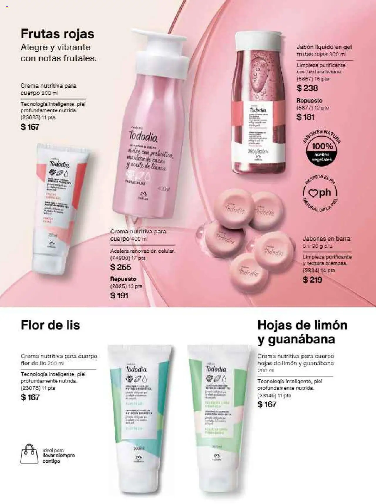 Nuevas ofertas de Natura válidas en toda la República Mexicana desde el 12.10.2025. ¡Encuentra las mejores ofertas en Natura - Campaña 16 2025! | Página: 106 | Productos: Crema, Limón, Barra, Jabón