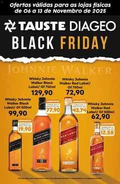 Tauste - Ofertas Especial Diageo - Pré-Visualização do folheto da loja Tauste, válido de 06.11.2025