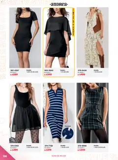 Vista previa de Andrea catálogo Outlet, nuevo folleto de la tienda, válido en México a partir del 21.12.2025 | Página: 156 | Productos: Ropa, Vestido