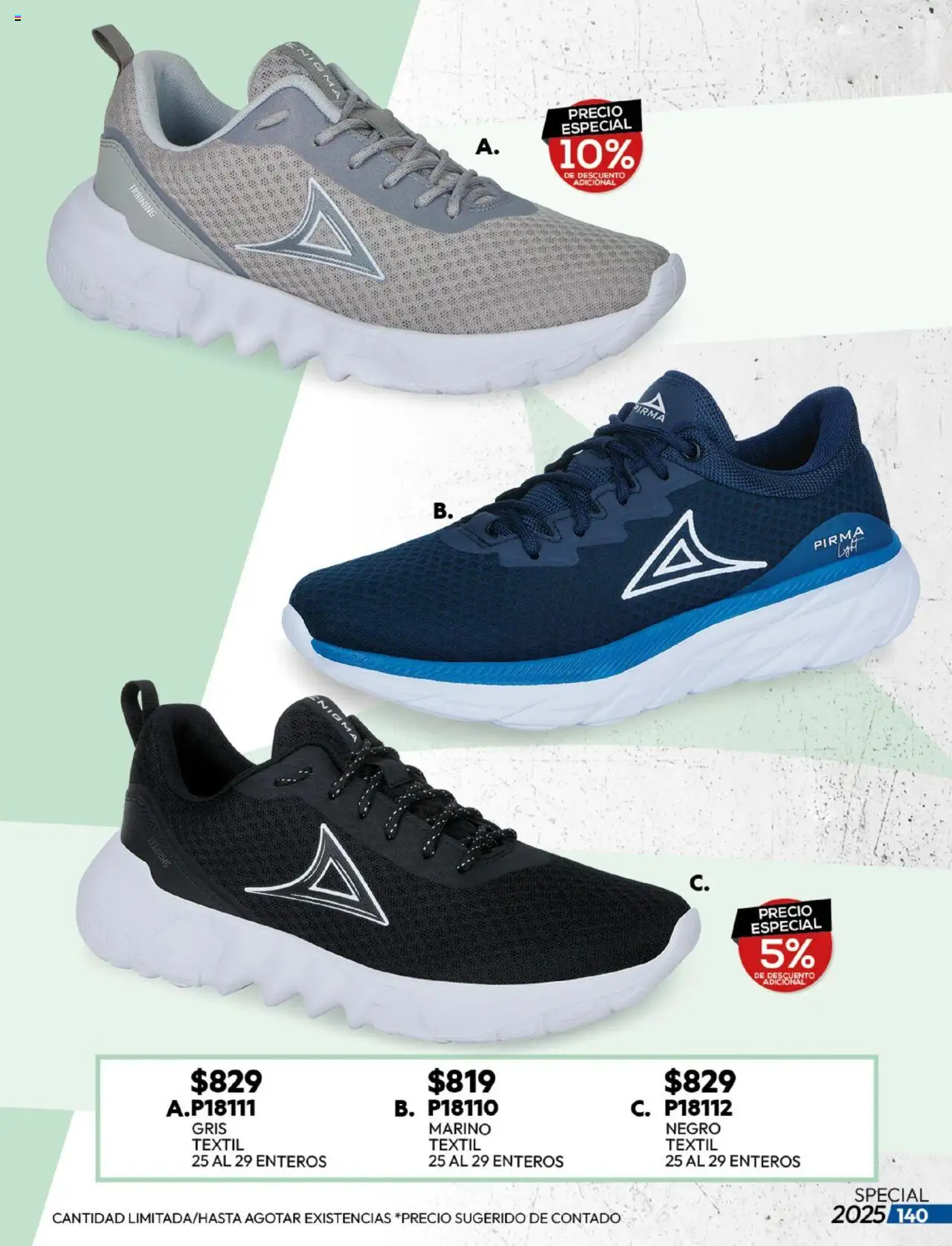 Nuevas ofertas de Cklass válidas en toda la República Mexicana desde el 25.08.2025. ¡Encuentra las mejores ofertas en Cklass - Catálogo Sportweek! | Página: 141