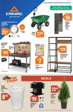 Preview of Canac weekly flyer from shop Canac valid from 28.08.2025