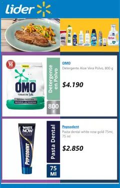 Lider ofertas  válido desde el 09.10.2025 | Página: 5 | Productos: Polvo, Pasta dental, Detergente, Pasta