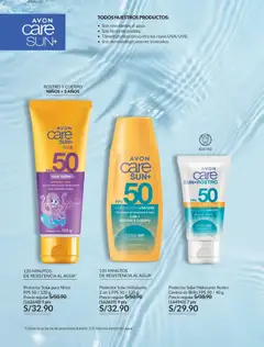 Vista previa de folleto Avon - Ciclo 01 de la Avon válido desde 01.01.2026 | Página: 137 | Productos: Protector solar