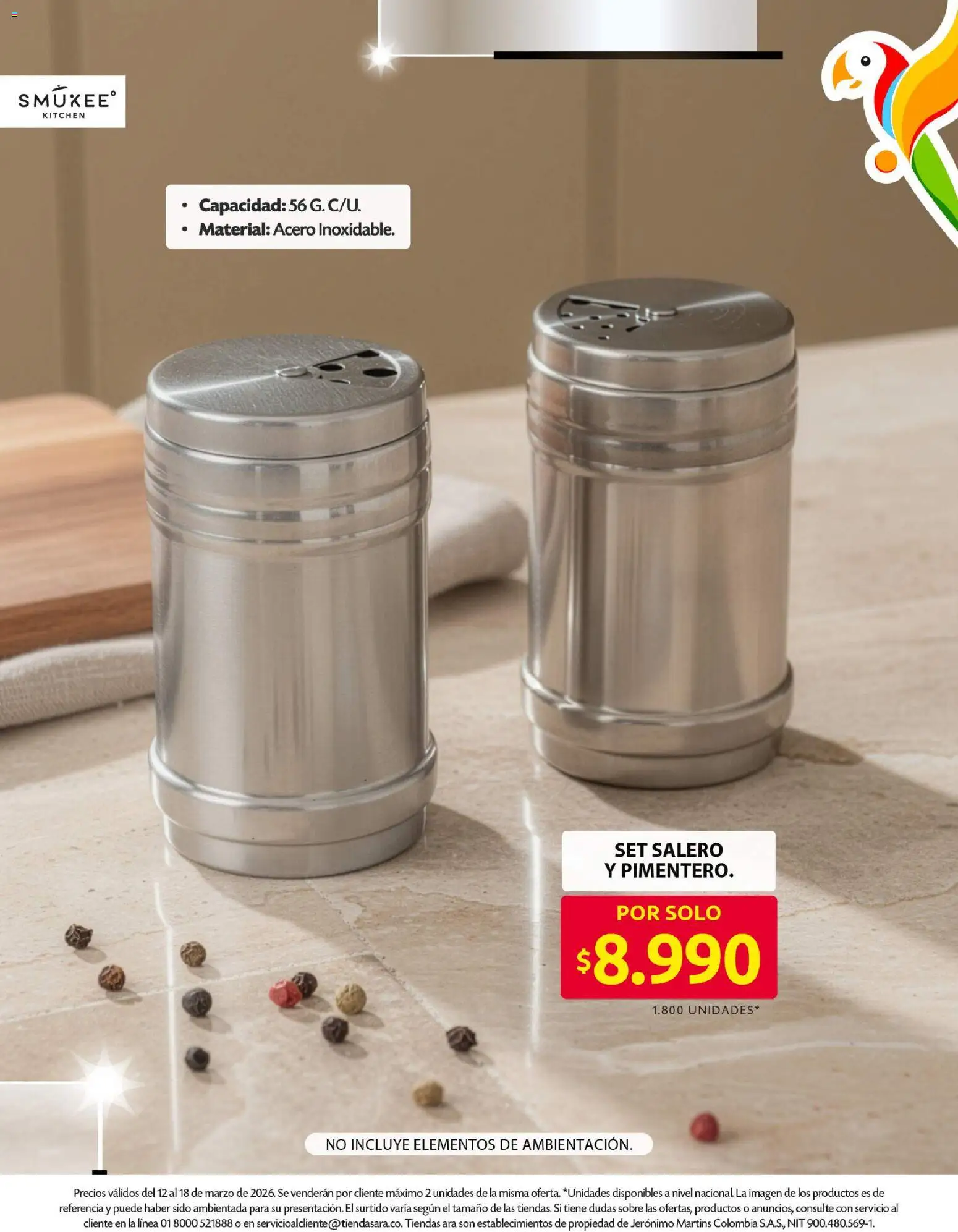 Ara revista - valida desde el 12.03.2026 | Página: 19 | Productos: Sobre