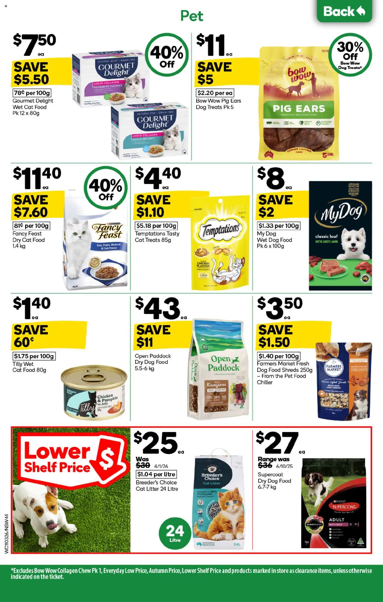 Woolworths catalogue - valid from 11.03.2026 | Page: 44 | Products: Shelf, Pork, Beef, Pumpkin