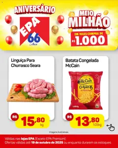 EPA - Ofertas da semana - Pré-Visualização do folheto da loja EPA, válido de 13.10.2025 | Página: 2 | Produtos: Linguiça, Batata