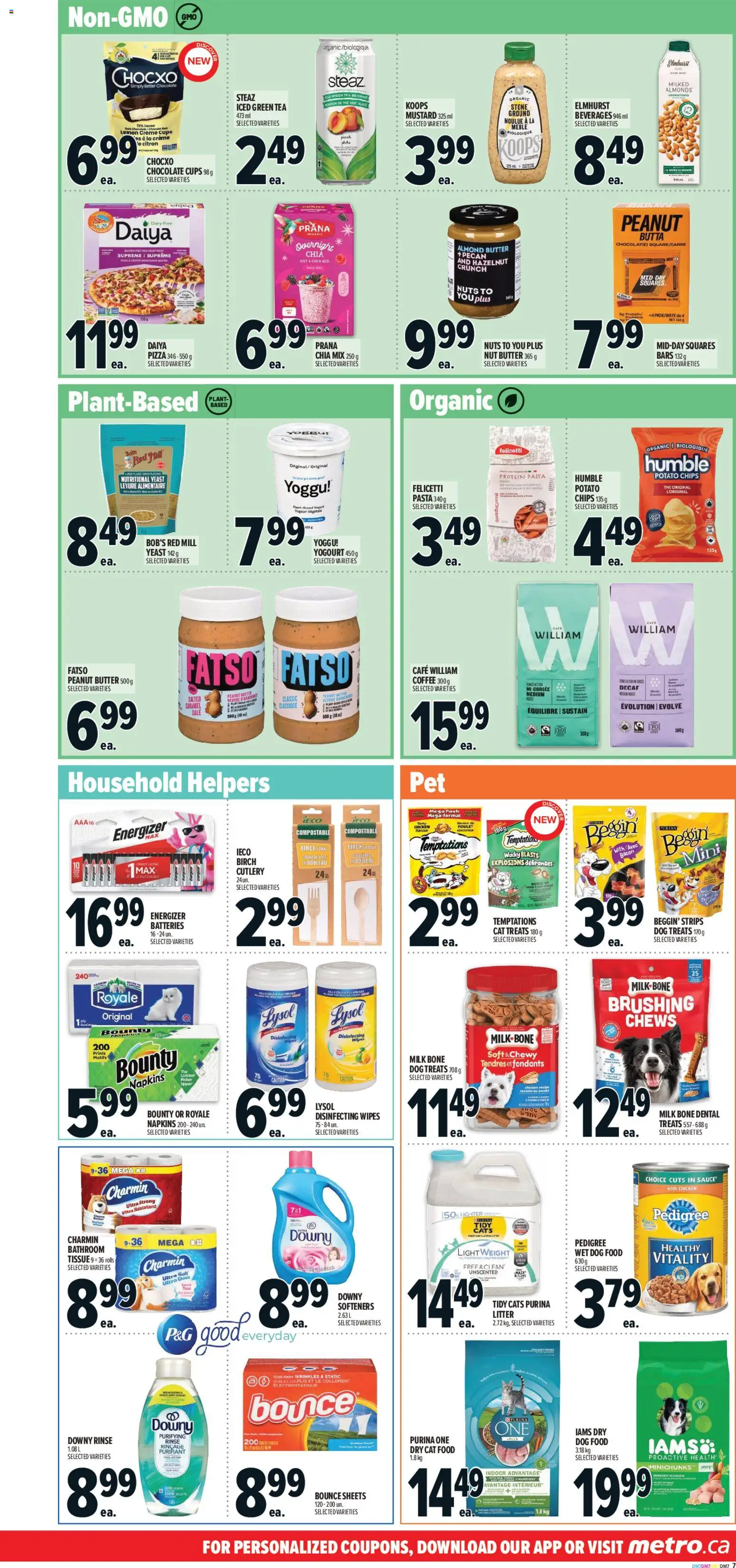 Metro flyer valid from 09.04.2026 | Page: 14 | Products: Tea, Pasta, Chips, Pizza