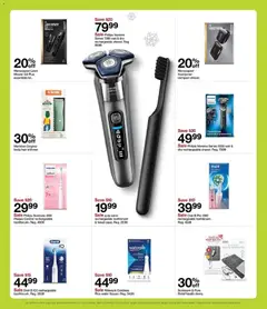 Preview of Target weekly ads valid from 23.11.2025 | Page: 51 | Products: Lawn Mower, Mower, Toothbrush, Water