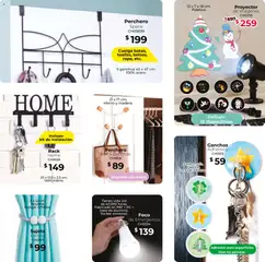 Vista previa de Colchas Concord catálogo Home, nuevo folleto de la tienda, válido en México a partir del 01.11.2025 | Página: 53 | Productos: Proyector, Perchero, Foco