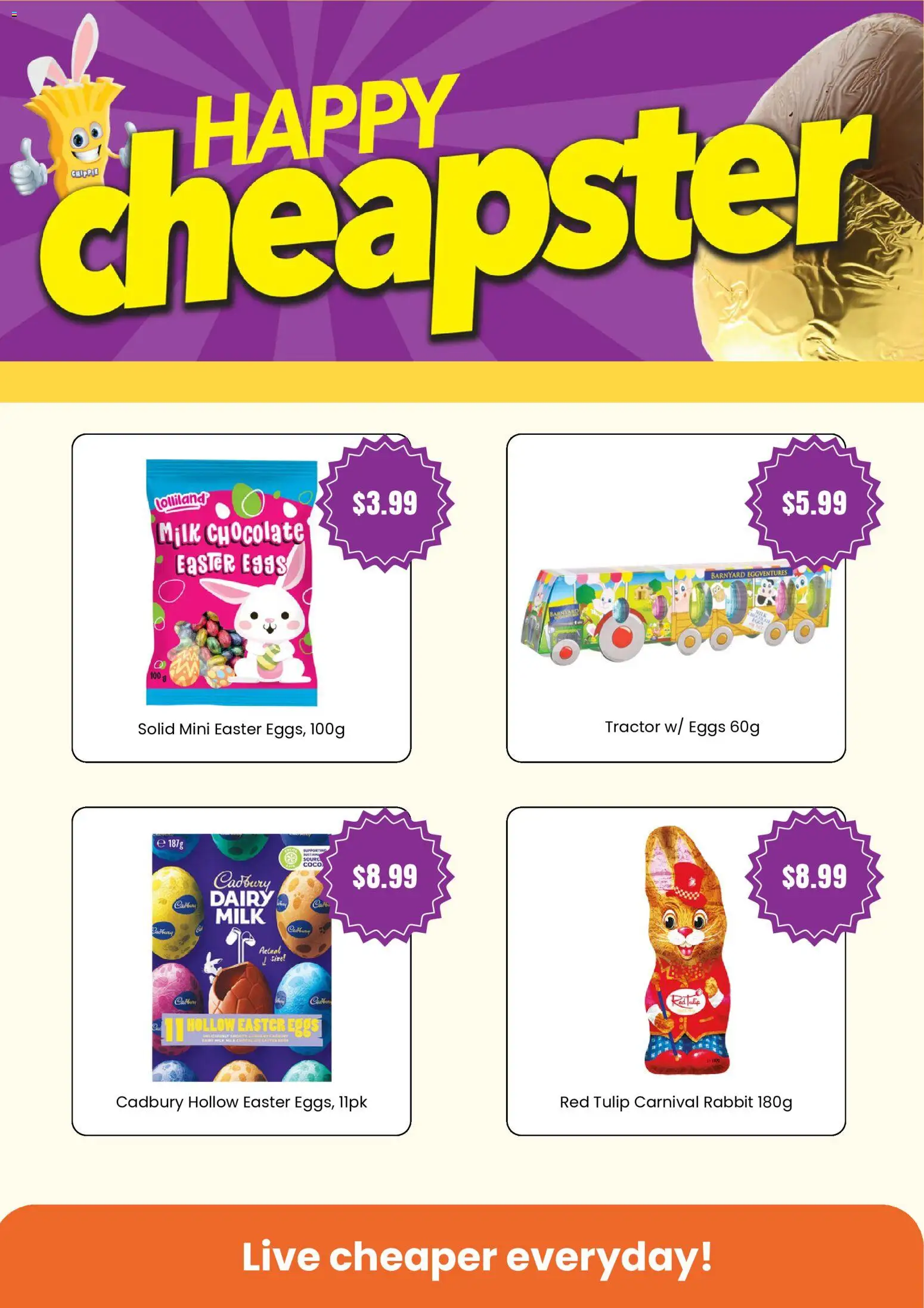 Cheap as Chips catalogue - valid from 12.03.2026 | Page: 2 | Products: Milk, Dairy, Eggs, Chocolate