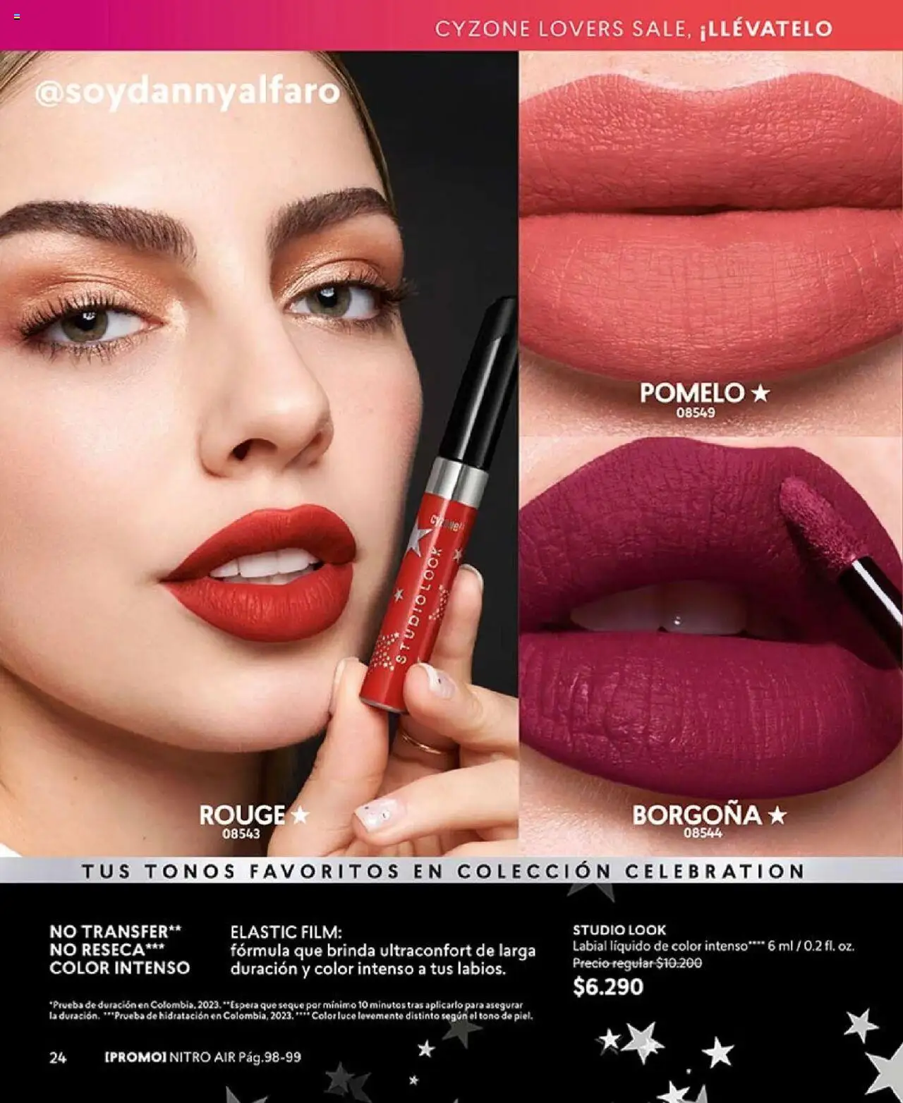 Catálogo CyZone Campaña 14 │ válido desde el 31.08.2025 | Página: 24 | Productos: Labial