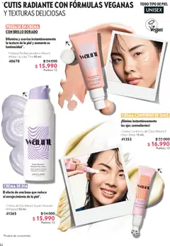 Oriflame catálogo válido desde el 14.02.2026 | Página: 52 | Productos: Contorno, Brillo, Base, Crema