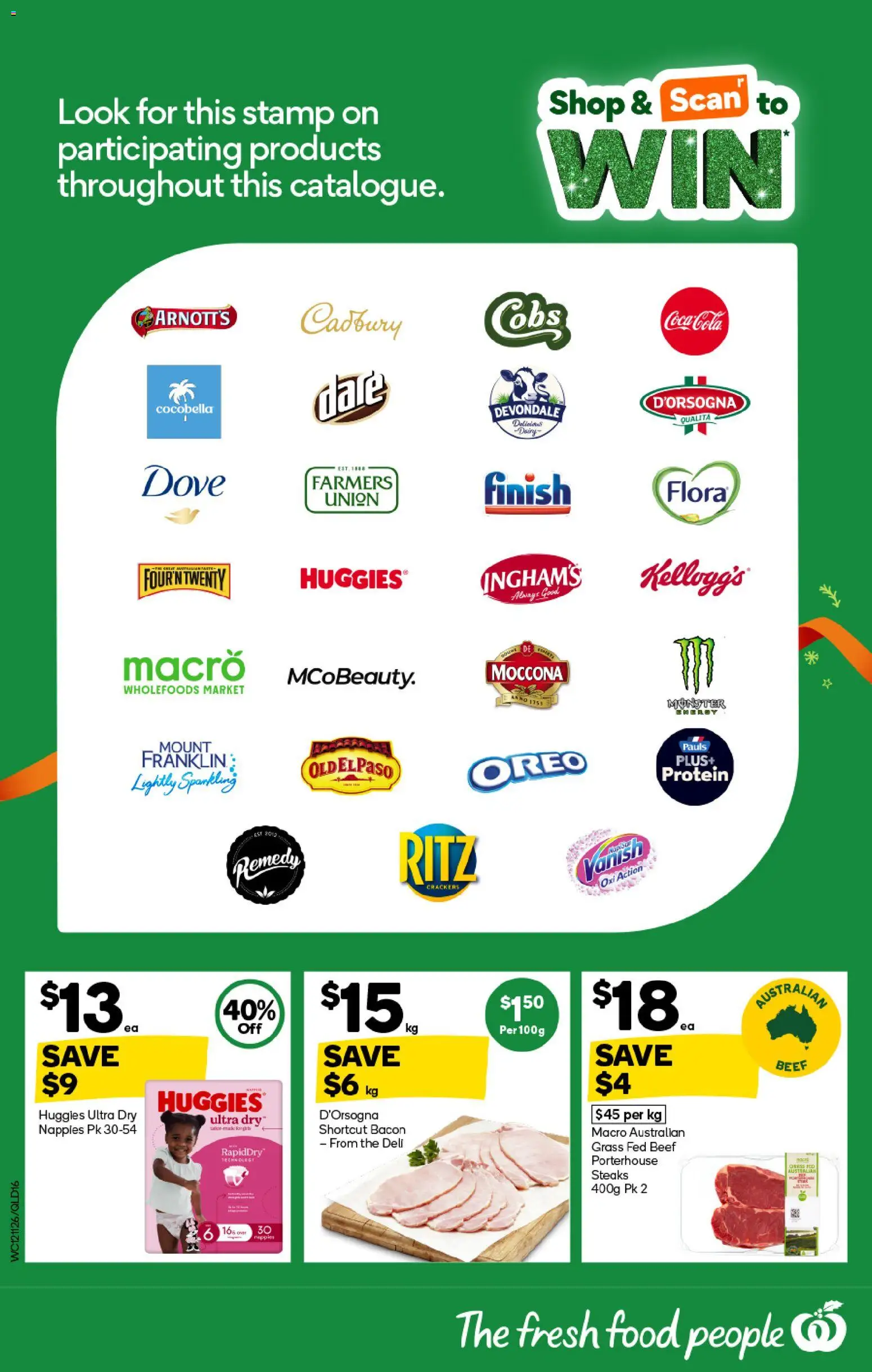 Woolworths catalogue - valid from 12.11.2025 | Page: 16 | Products: Crackers, Nappies, Coca Cola, Moccona