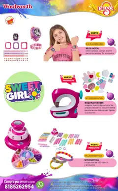 Vista previa de Del Sol y Woolworth - Catálogo Castillo Del Juguete, nuevo folleto de la tienda, válido en México a partir del 07.10.2025 | Página: 90 | Productos: Bolsa, Máquina de coser, Reloj