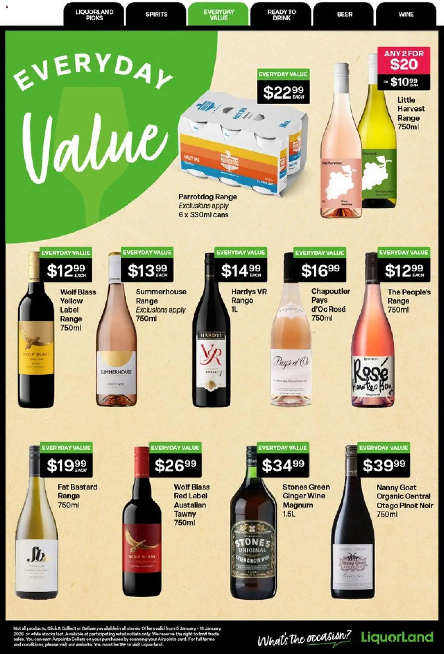 Liquorland catalogue from 05.01.2026 | Page: 8