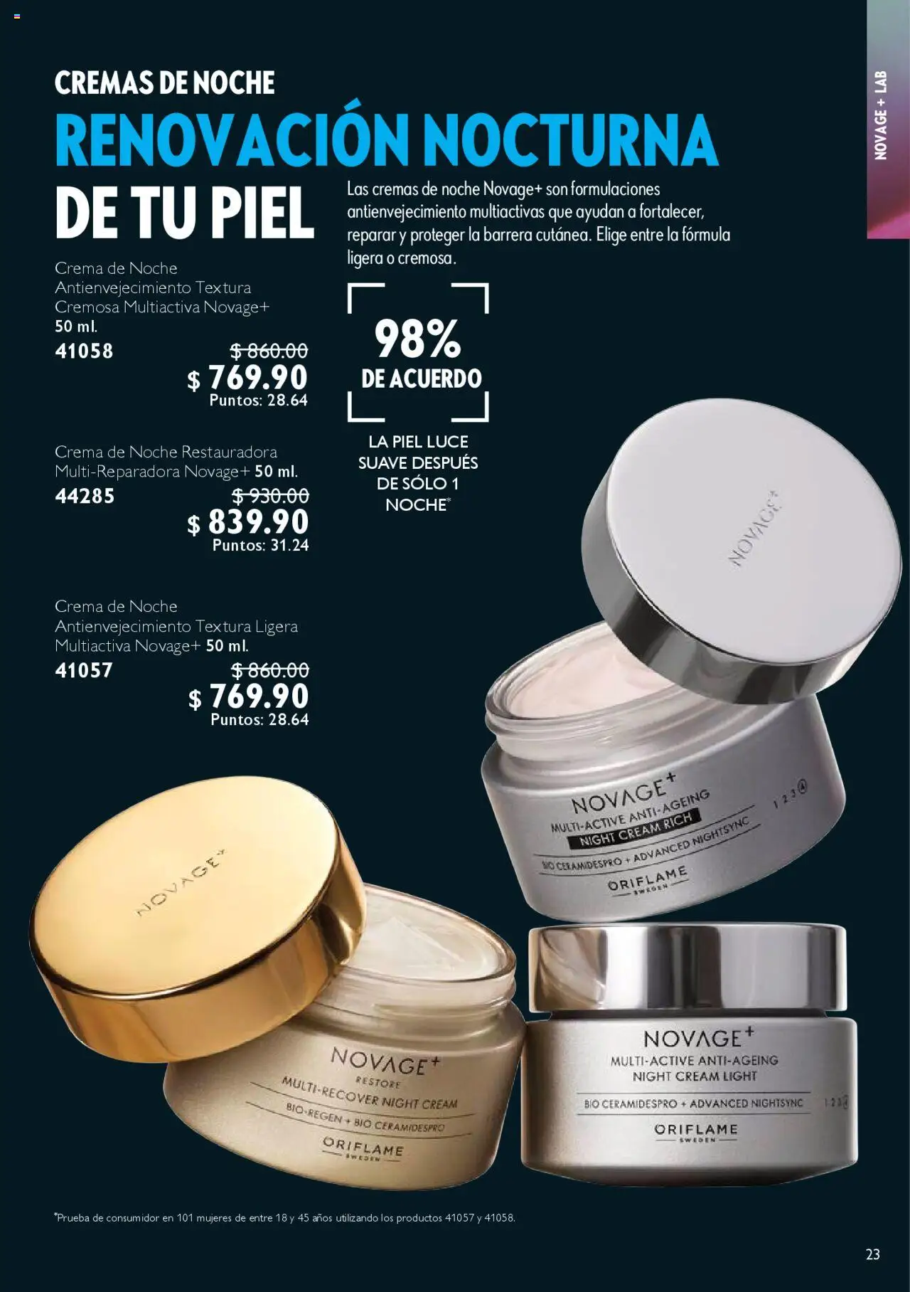 Nuevas ofertas de Oriflame válidas en toda la República Mexicana desde el 04.10.2025. ¡Encuentra las mejores ofertas en Oriflame - Campaña 14 2025! | Página: 23 | Productos: Crema