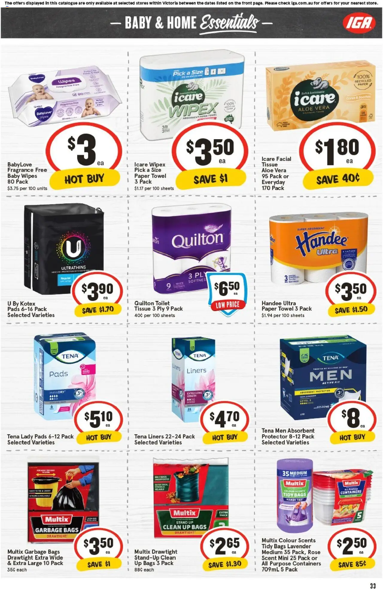IGA catalogue - valid from 22.10.2025 | Page: 32 | Products: Conditioner, Oil, Antiperspirant, Iron