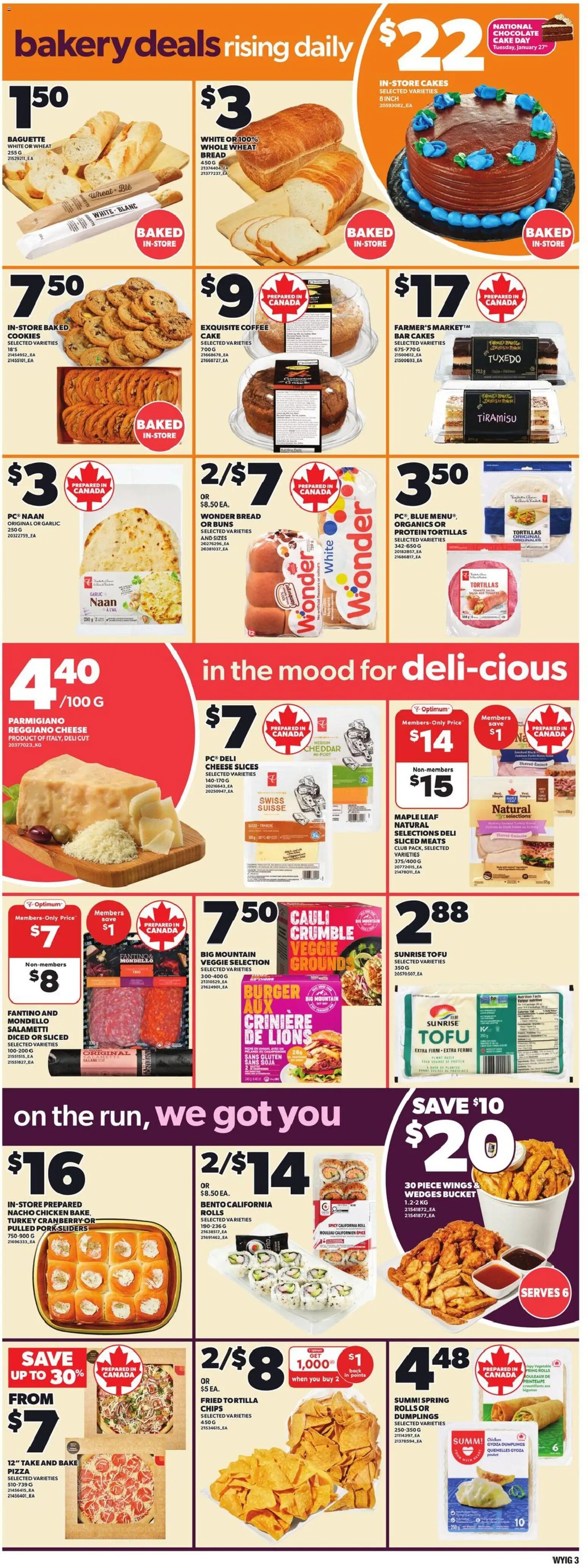 Independent Grocer flyer valid from 22.01.2026 | Page: 6 | Products: Bread, Coffee, Chocolate, Pork