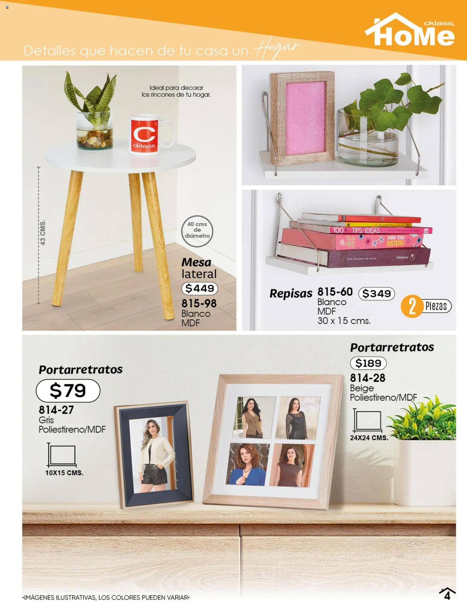 Nuevas ofertas de Cklass válidas en toda la República Mexicana desde el 02.01.2026. ¡Encuentra las mejores ofertas en Cklass catálogo Home! | Página: 5 | Productos: Mesa