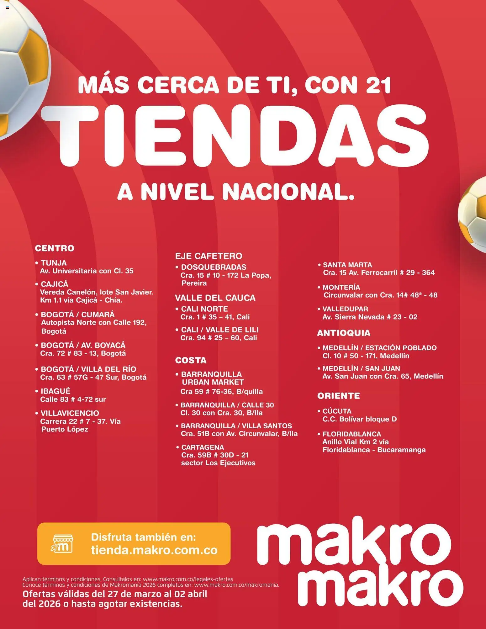 Makro revista - valida desde el 27.03.2026 | Página: 39 | Productos: Anillo, Sierra