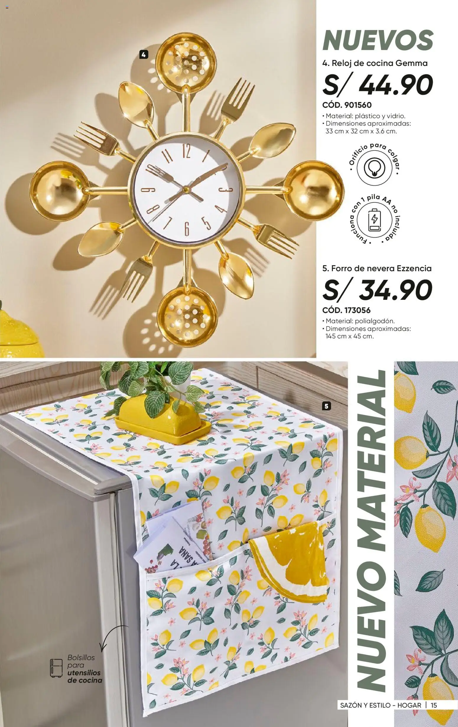 Catálogo Azzorti válido desde 09.03.2026 | Página: 17 | Productos: Reloj, Cocina