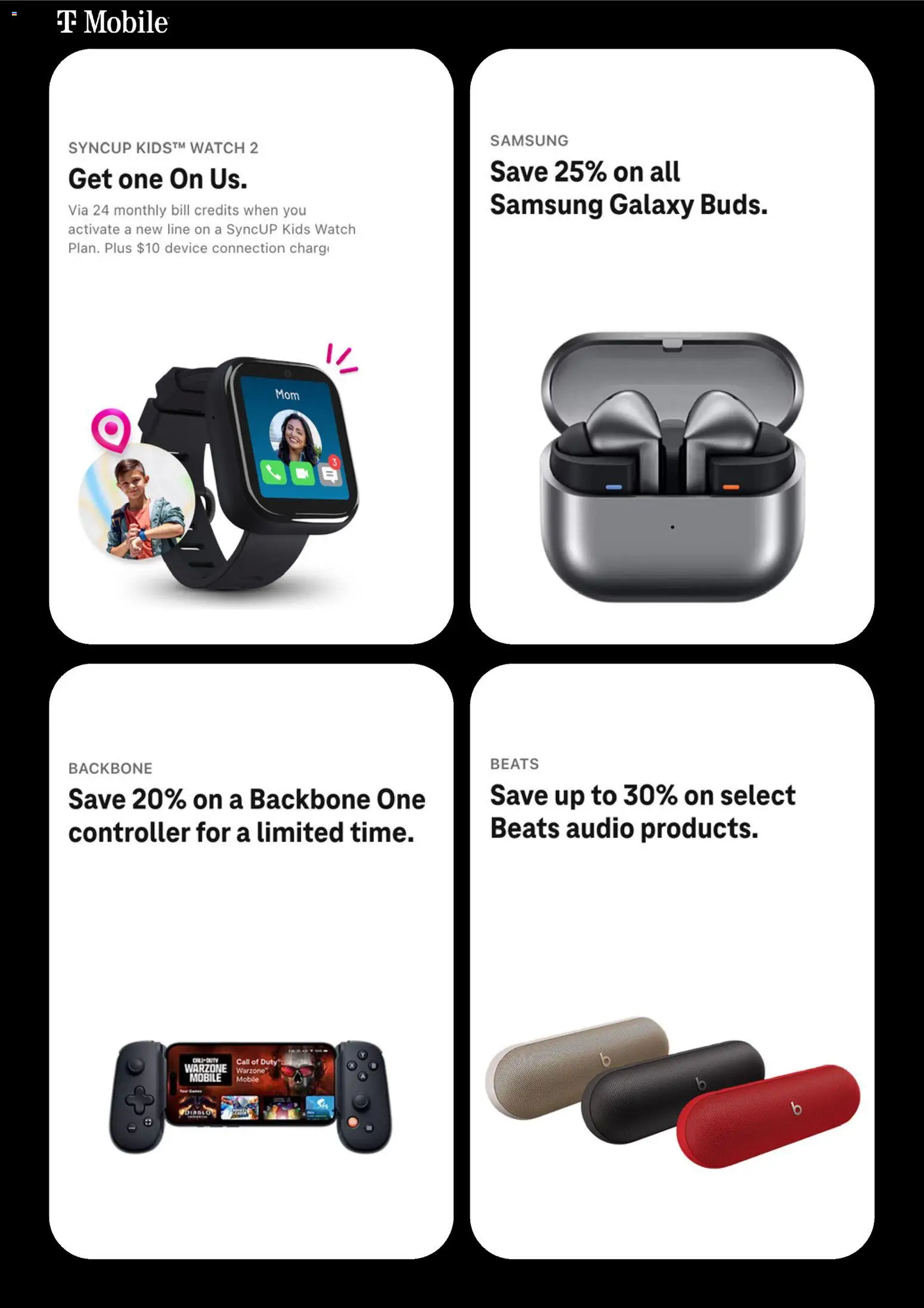 T-mobile Black Friday - valid from 22.11.2025 | Page: 3 | Products: Watch, Audio