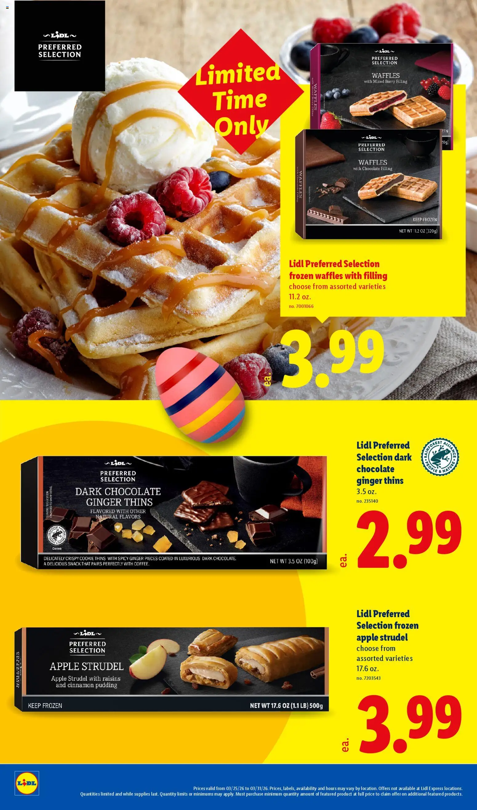 Lidl Weekly Ad - valid from 25.03.2026 | Page: 32 | Products: Ginger, Chocolate, Raisins