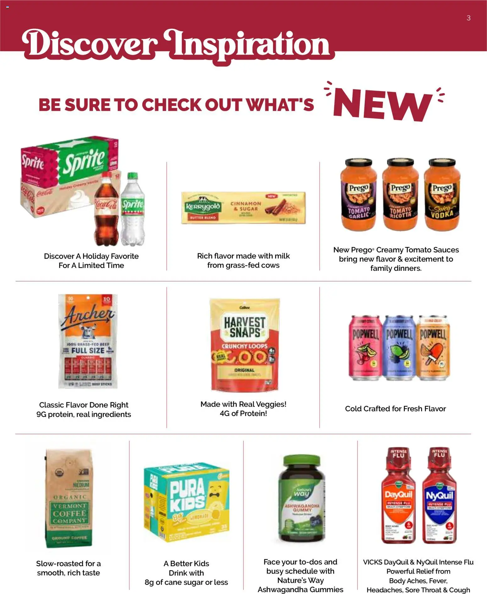 Harris Teeter Monthly Ad - valid from 05.11.2025 | Page: 3 | Products: Coffee, Beef, Vodka, Sugar