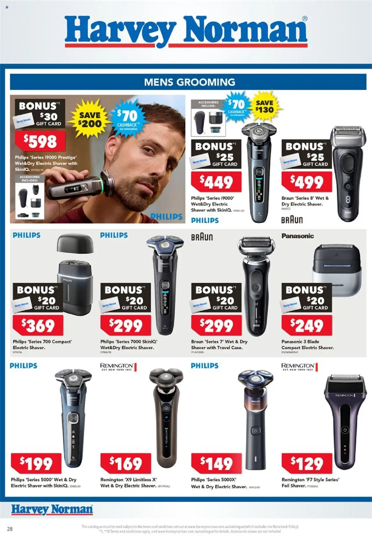 Harvey Norman catalogue - valid from 18.10.2025 | Page: 28 | Products: Accessories, Electric shaver